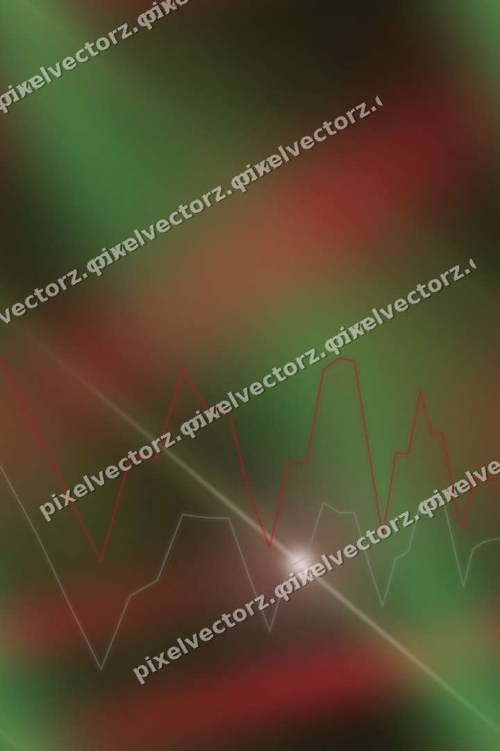 Nahtloser Neon Diagramm Hintergrund in Rot und Grün
