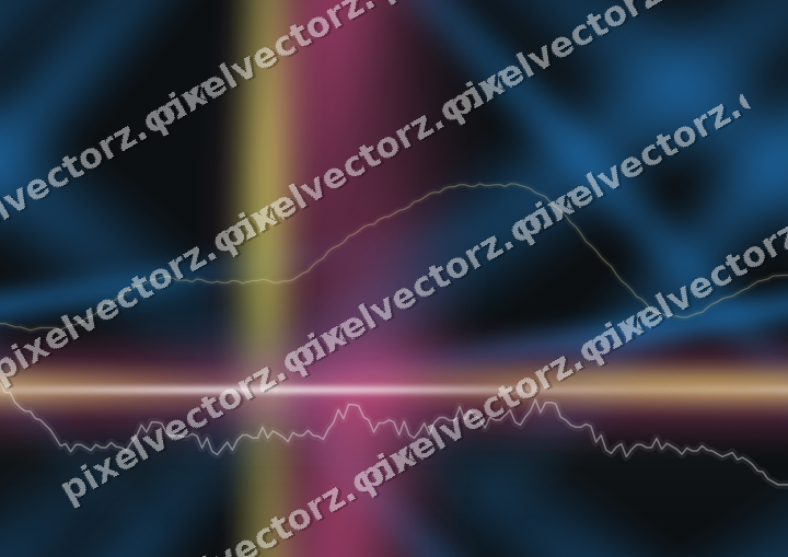 Nahtloser Neon Diagramm Hintergrund in Limette und Bernstein