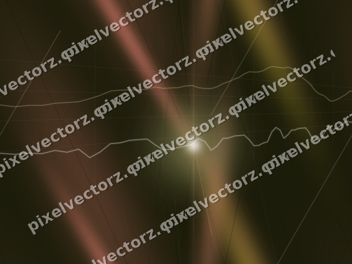 Nahtloser Neon Diagramm Hintergrund in Gelb und Rot