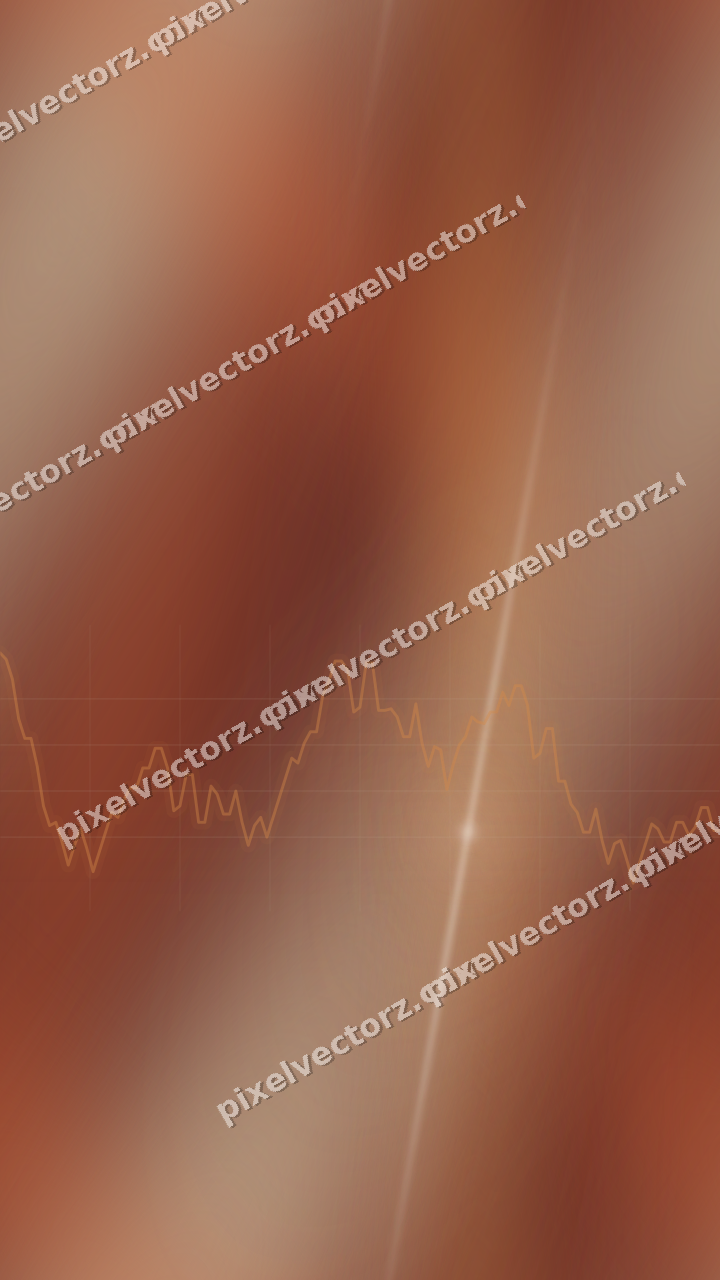 Nahtloser Neon Diagramm Hintergrund in Orange und Bernstein