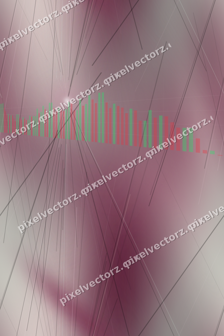 Nahtloser Neon Diagramm Hintergrund in Dunkelrosa und Grün
