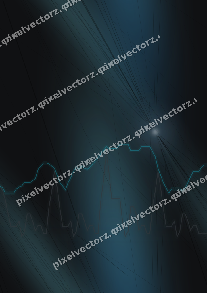 Nahtloser Neon Diagramm Hintergrund in Blau und Petrol