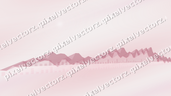 Nahtloser Pastell Diagramm Hintergrund in Blassrosa und Blassrot
