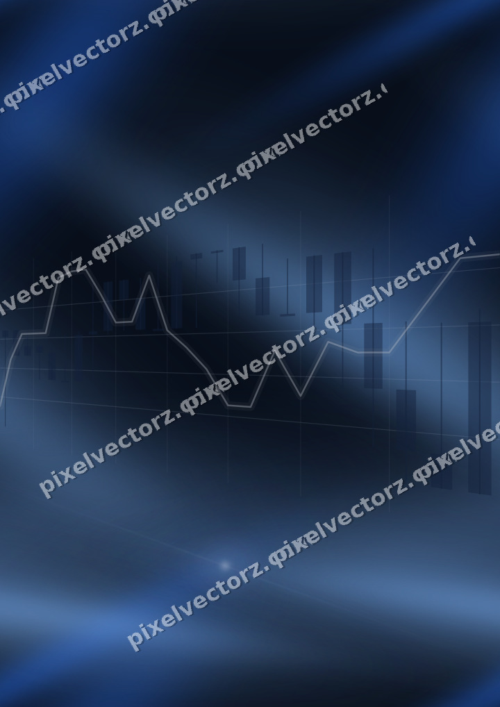 Nahtloser Neon Diagramm Hintergrund in Blau