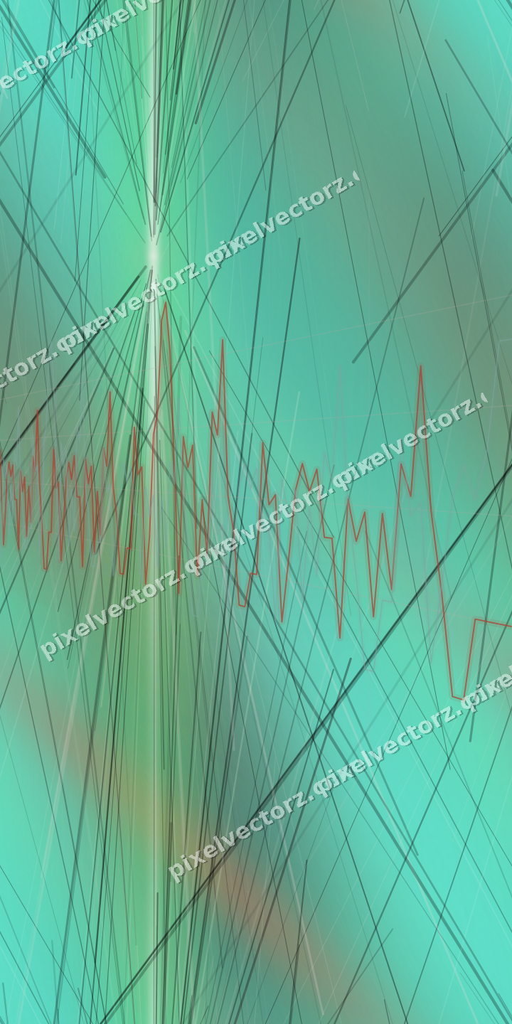 Nahtloser Neon Diagramm Hintergrund in Rot und Orange