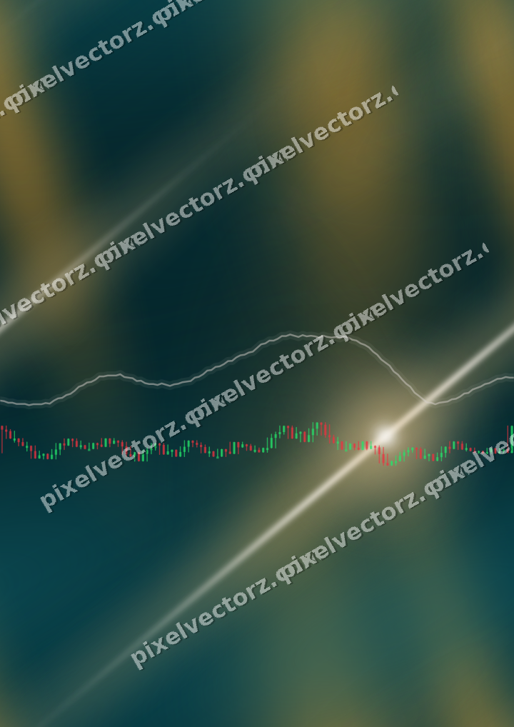 Nahtloser Neon Diagramm Hintergrund in Bernstein und Dunkelpetrol