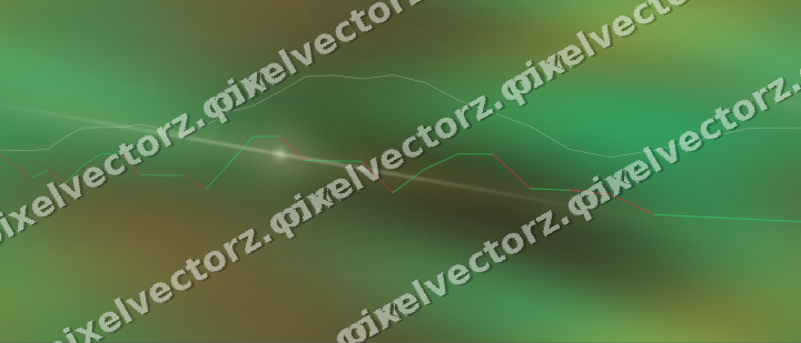 Nahtloser Neon Diagramm Hintergrund in Bernstein und Grün