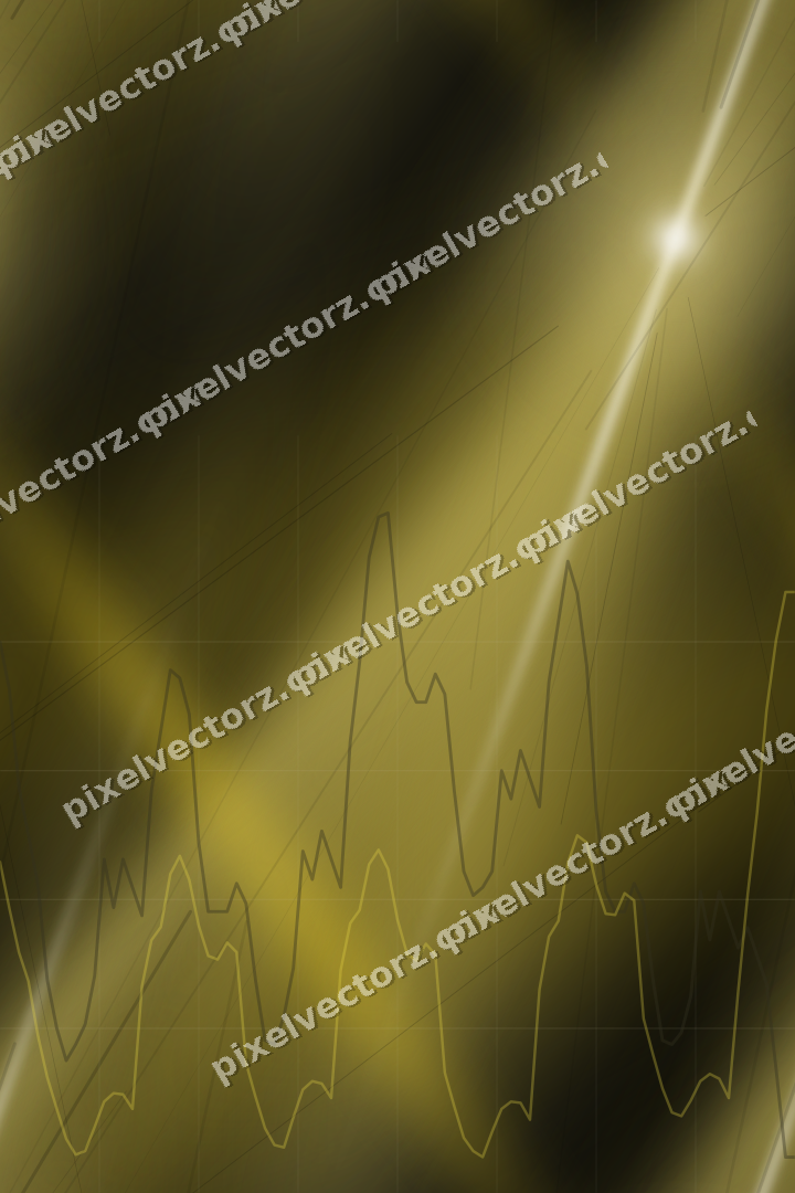 Nahtloser Neon Diagramm Hintergrund in Bernstein und Gelb