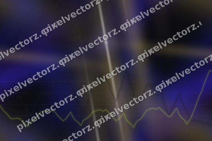 Nahtloser Neon Diagramm Hintergrund in Blau und Violett