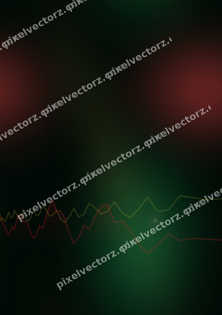 Nahtloser Neon Diagramm Hintergrund in Rot und Orange