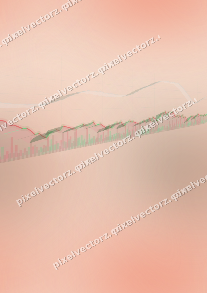 Nahtloser Pastell Diagramm Hintergrund in Dunkelgrün und Rot
