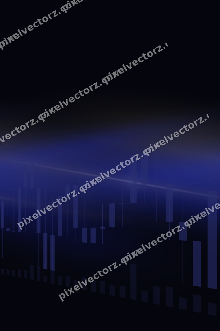 Nahtloser Neon Diagramm Hintergrund in Blau und Bernstein