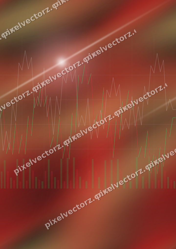 Nahtloser Neon Diagramm Hintergrund in Rot und Grün