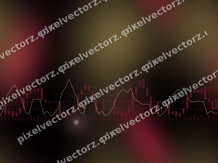 Nahtloser Neon Diagramm Hintergrund in Rosa und Rot