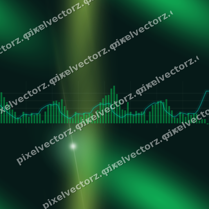 Nahtloser Neon Diagramm Hintergrund in Grün und Limette