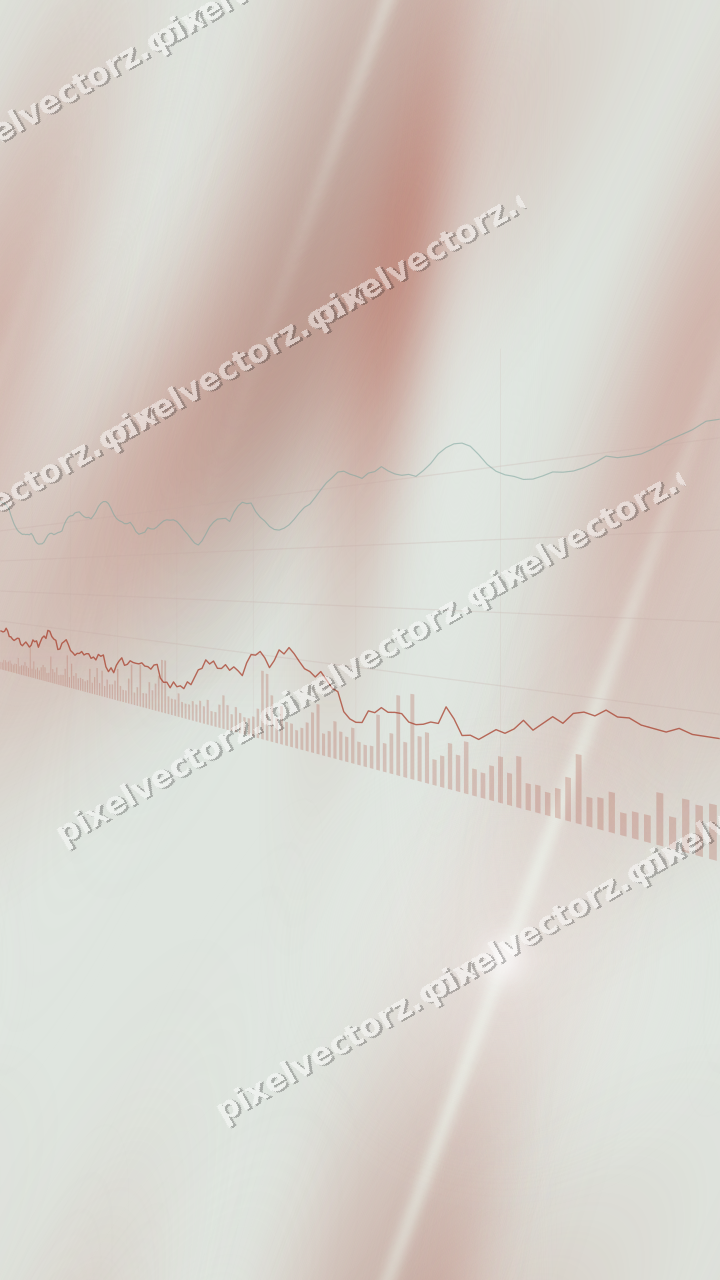 Nahtloser Pastell Diagramm Hintergrund in Rot und Orange