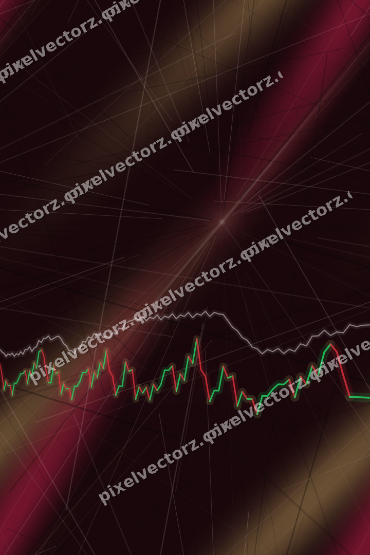 Nahtloser Neon Diagramm Hintergrund in Rosa und Bernstein