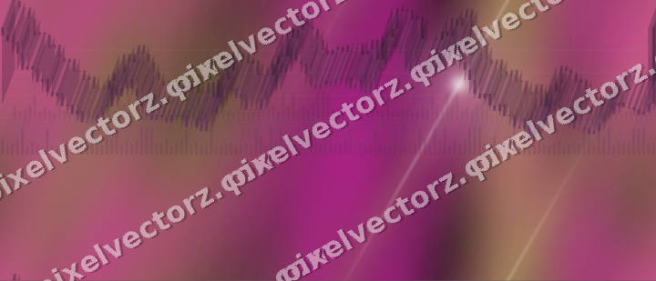 Nahtloser Neon Diagramm Hintergrund in Magenta und Limette