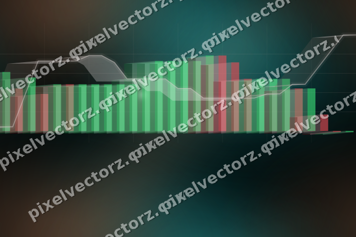 Nahtloser Neon Diagramm Hintergrund in Orange und Petrol