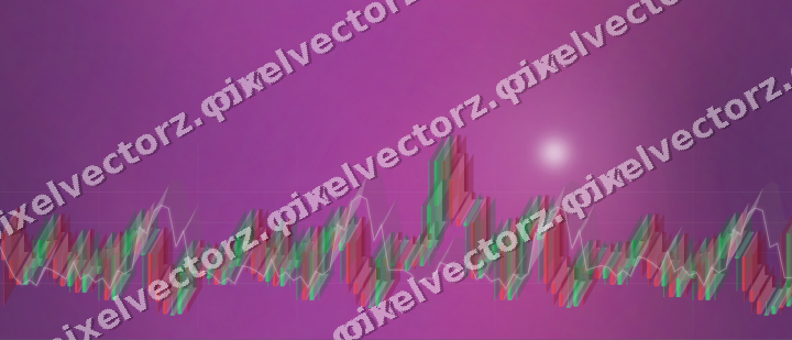 Nahtloser Neon Diagramm Hintergrund in Magenta und Violett