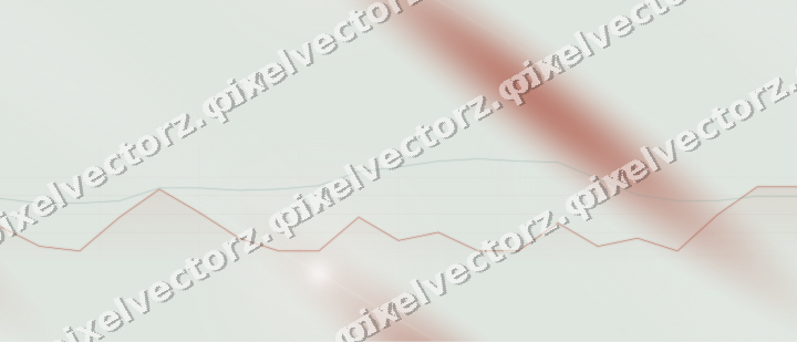 Nahtloser Pastell Diagramm Hintergrund in Rot und Orange
