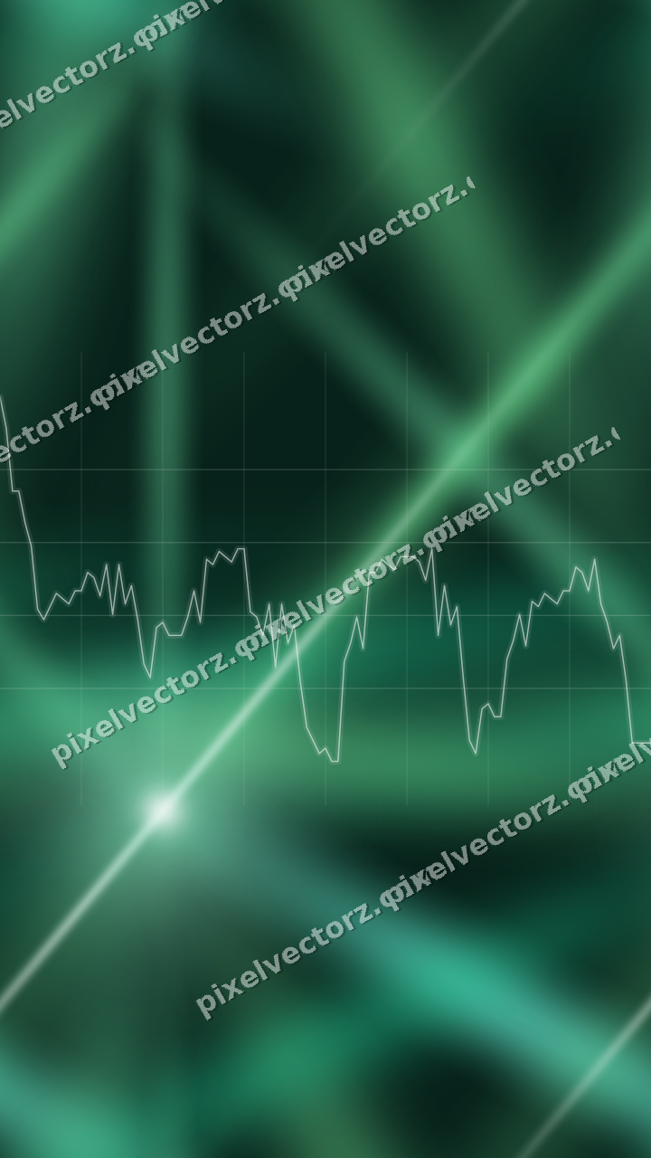 Nahtloser Neon Diagramm Hintergrund in Grün und Petrol