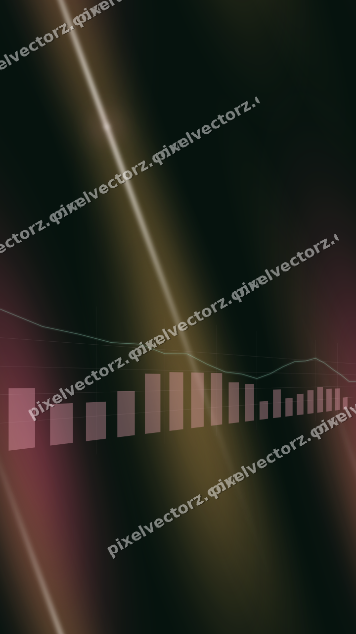 Nahtloser Neon Diagramm Hintergrund in Rosa und Bernstein