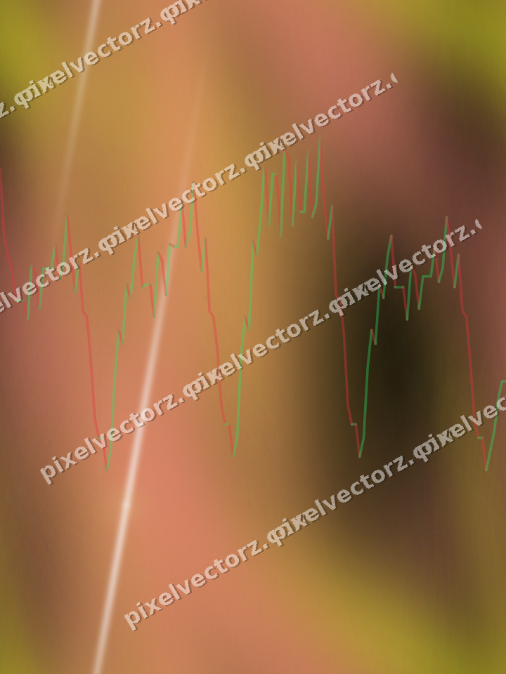 Nahtloser Neon Diagramm Hintergrund in Gelb und Rot