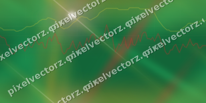 Nahtloser Neon Diagramm Hintergrund in Rot und Orange