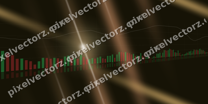 Nahtloser Neon Diagramm Hintergrund in Bernstein und Orange