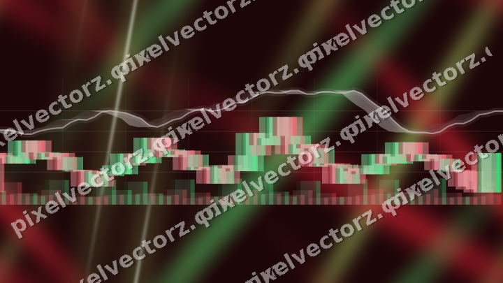Nahtloser Neon Diagramm Hintergrund in Rot und Grün