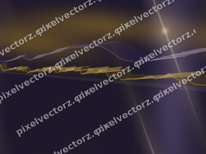 Nahtloser Neon Diagramm Hintergrund in Bernstein und Violett