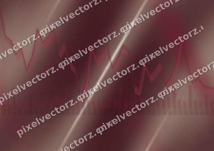 Nahtloser Neon Diagramm Hintergrund in Dunkelrosa und Rot