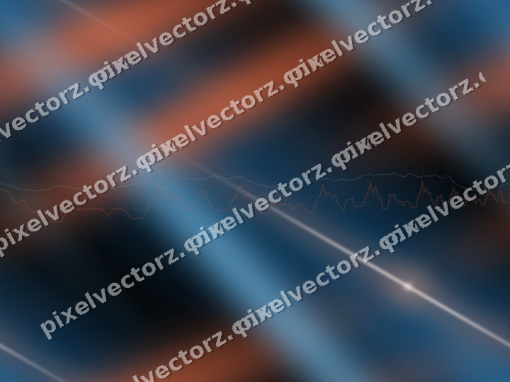 Nahtloser Neon Diagramm Hintergrund in Orange und Türkis