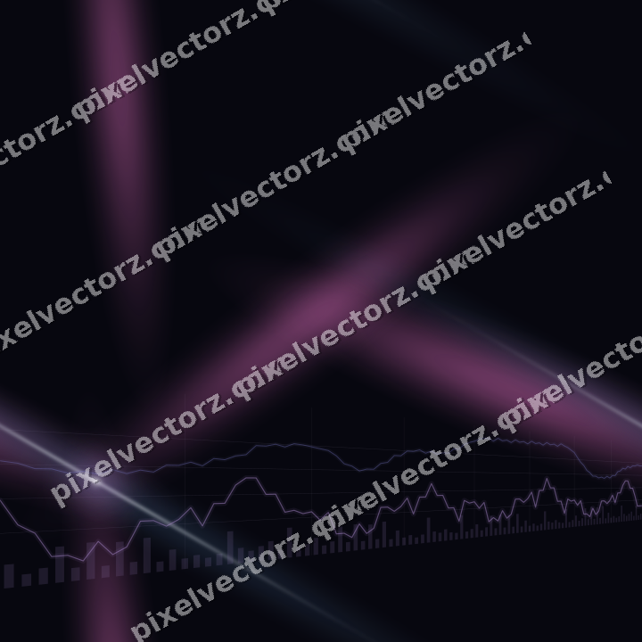 Nahtloser Neon Diagramm Hintergrund in Violett und Blau