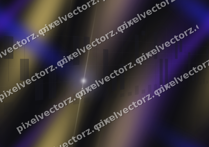 Nahtloser Neon Diagramm Hintergrund in Blau und Violett