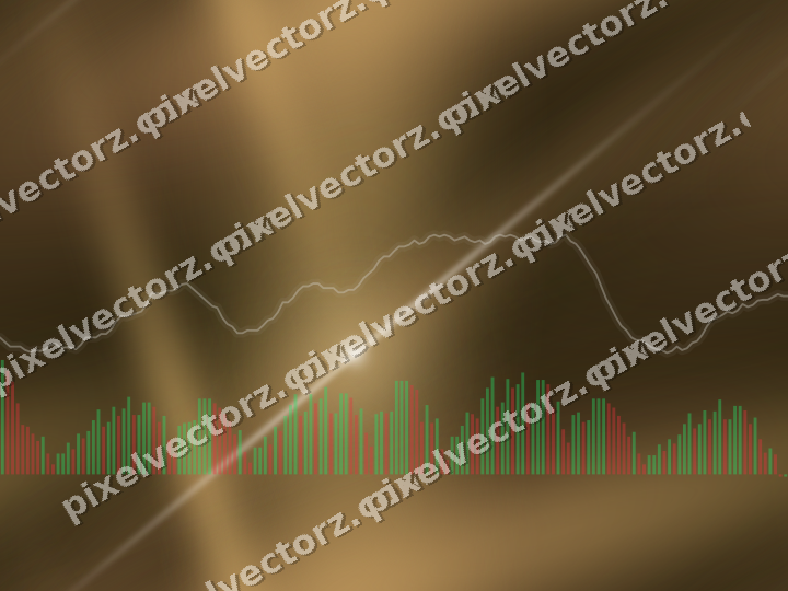 Nahtloser Neon Diagramm Hintergrund in Bernstein und Orange
