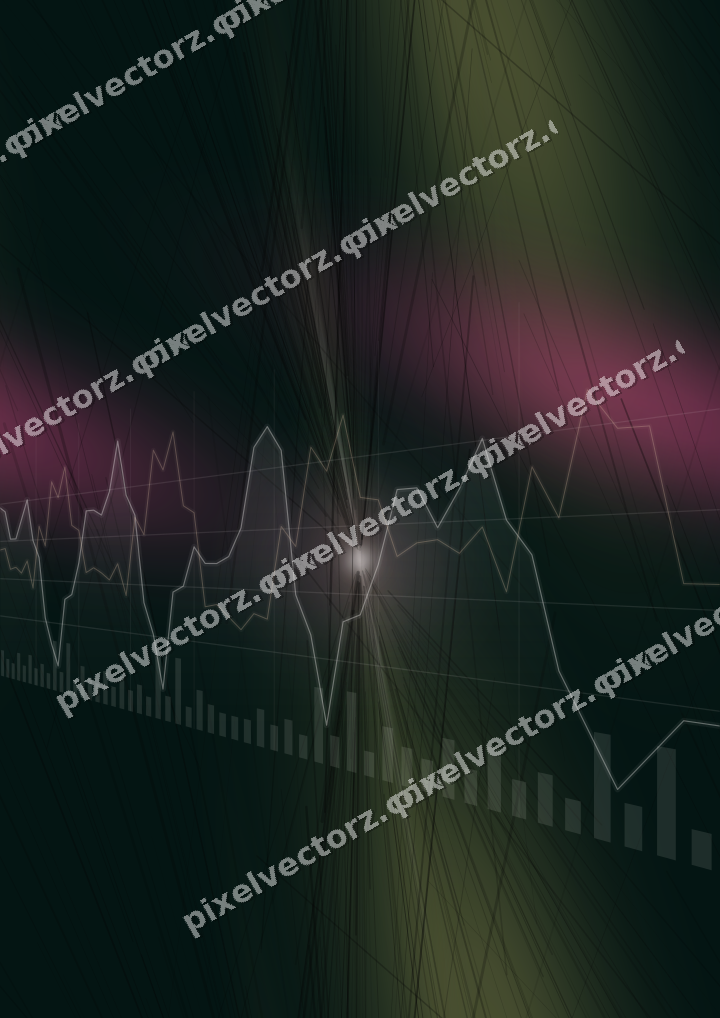 Nahtloser Neon Diagramm Hintergrund in Rosa und Orange