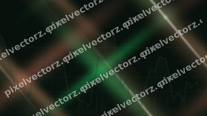 Nahtloser Neon Diagramm Hintergrund in Grün und Rot