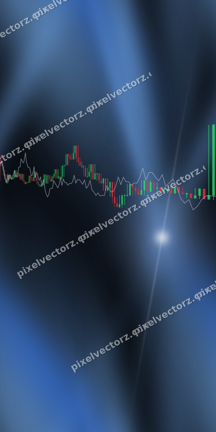 Nahtloser Neon Diagramm Hintergrund in Blau