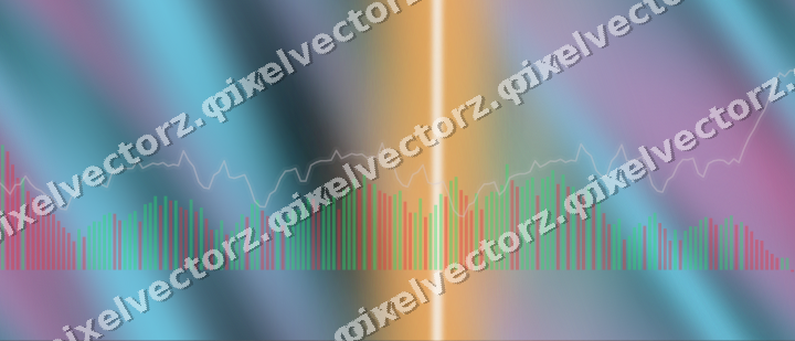 Nahtloser Neon Diagramm Hintergrund in Rosa und Türkis