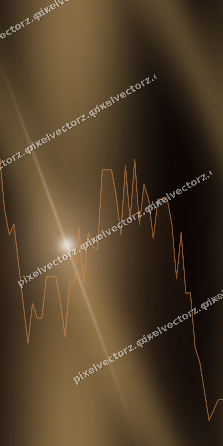 Nahtloser Neon Diagramm Hintergrund in Orange und Bernstein