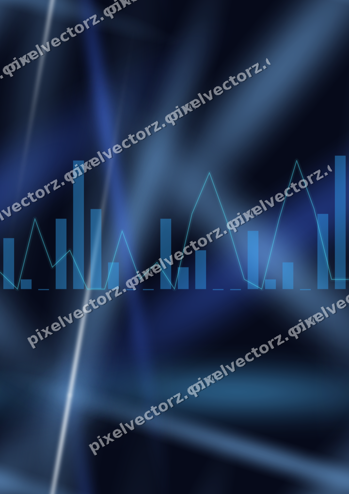Nahtloser Neon Diagramm Hintergrund in Türkis und Blau