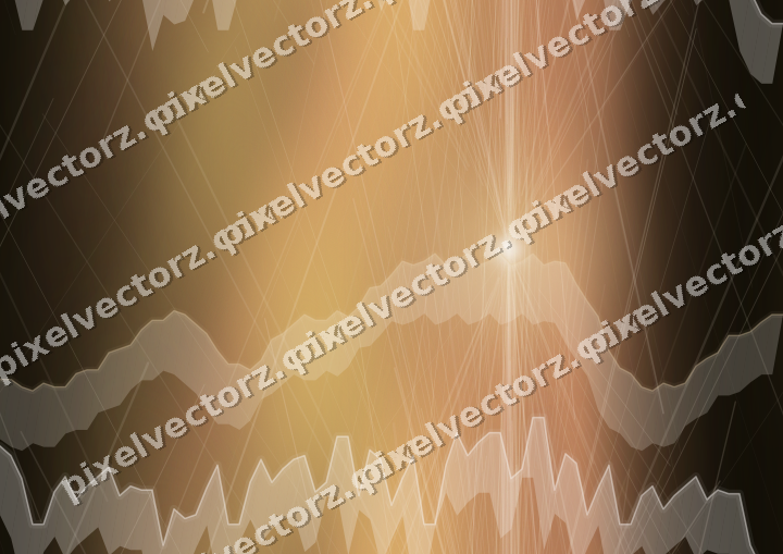 Nahtloser Neon Diagramm Hintergrund in Bernstein und Orange