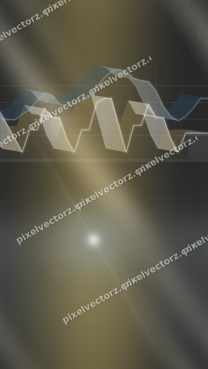 Nahtloser Neon Diagramm Hintergrund in Bernstein und Grau