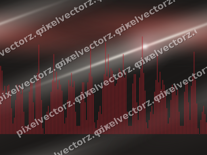 Nahtloser Neon Diagramm Hintergrund in Rot und Blassbernstein