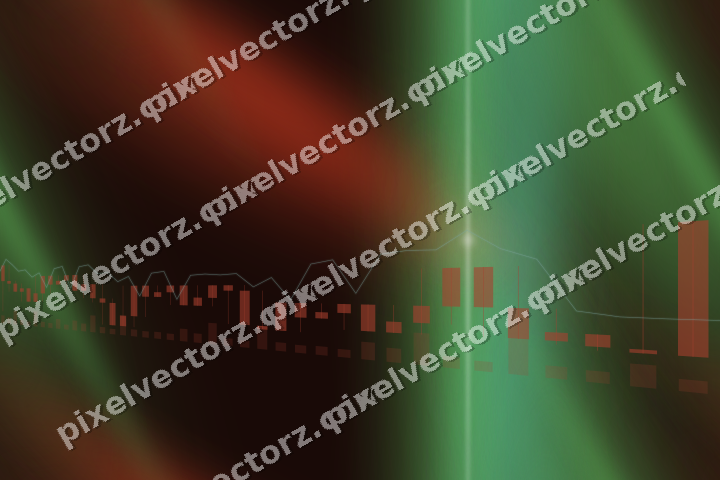 Nahtloser Neon Diagramm Hintergrund in Rot und Orange