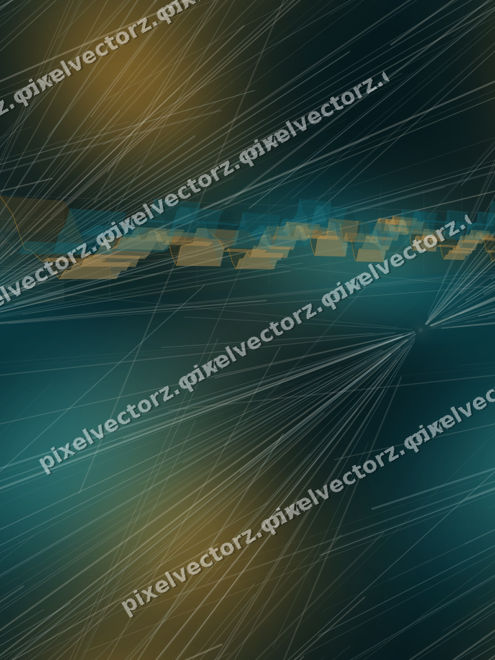 Nahtloser Neon Diagramm Hintergrund in Bernstein und Petrol