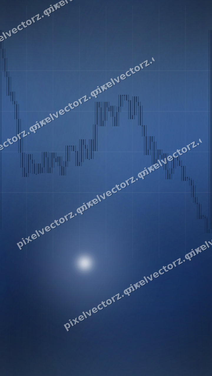 Nahtloser Neon Diagramm Hintergrund in Blau