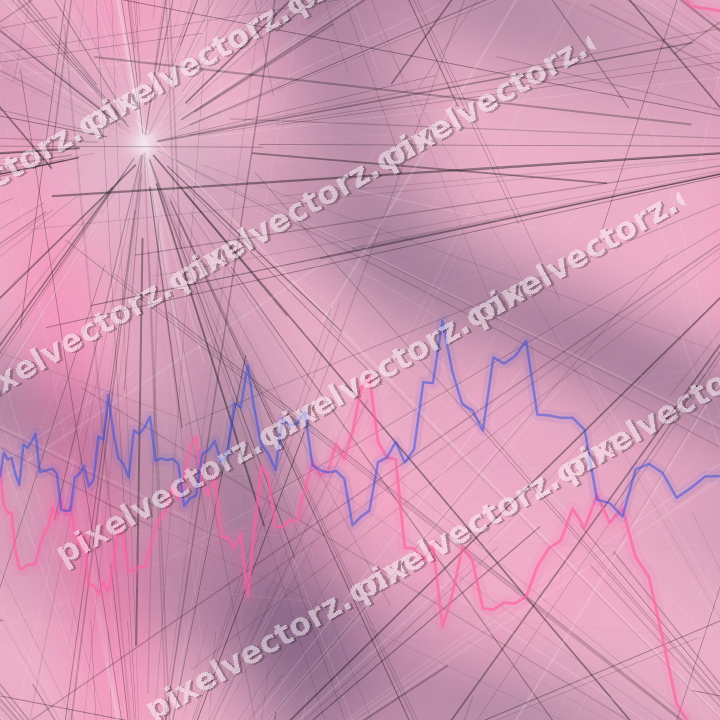 Nahtloser Pastell Diagramm Hintergrund in Rosa und Blau